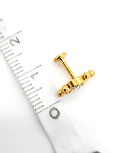 Piercing de acero inoxidable
