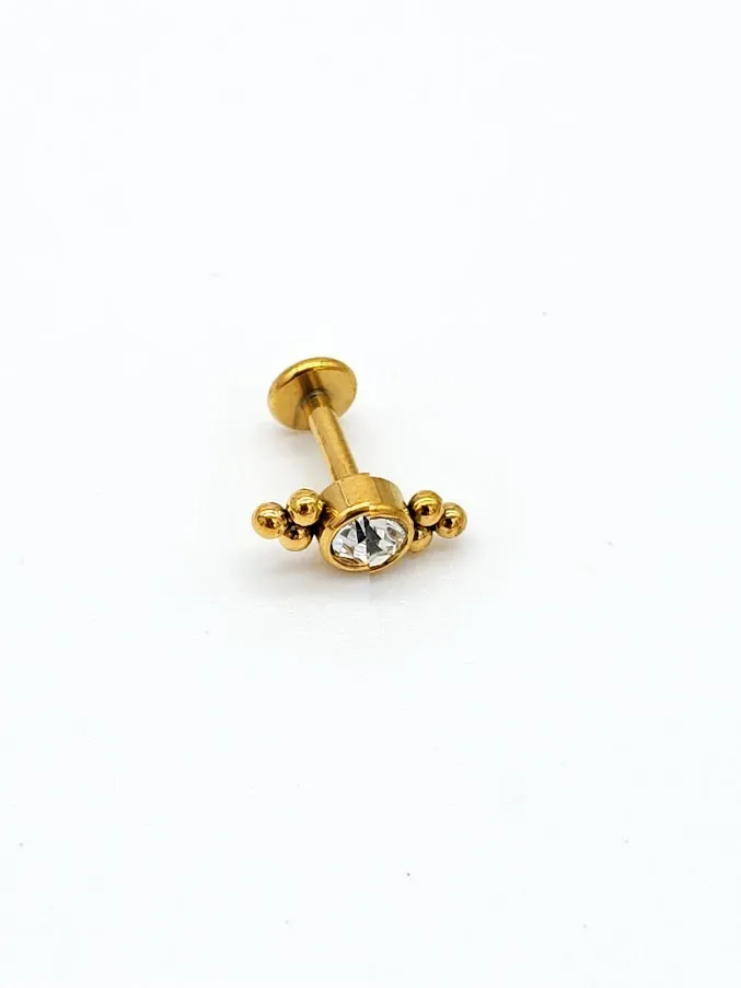Piercing de acero inoxidable