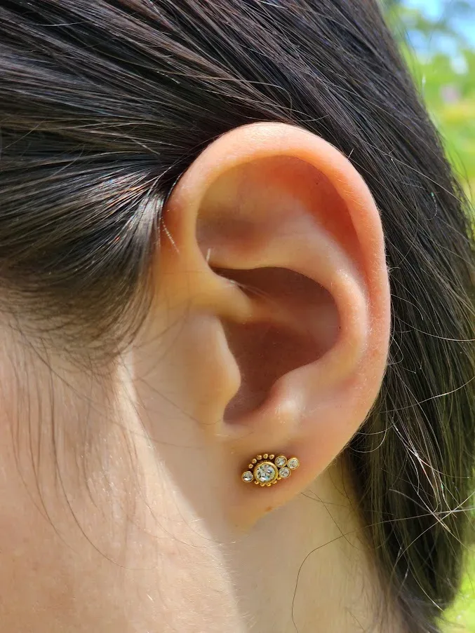 Piercing de acero inoxidable