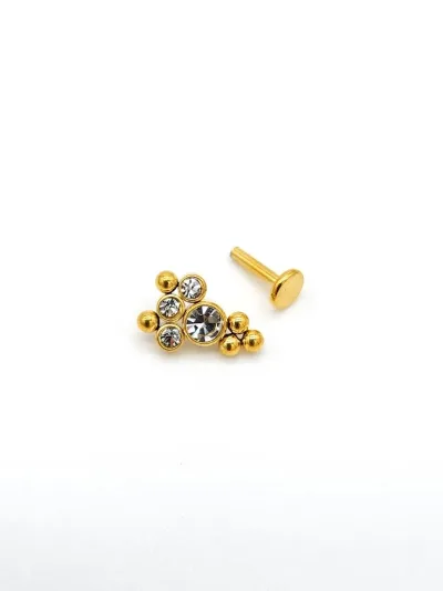 Piercing de acero inoxidable