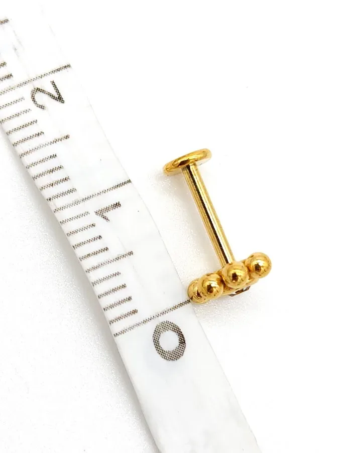 Piercing de acero inoxidable