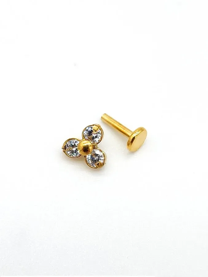 Piercing de acero inoxidable