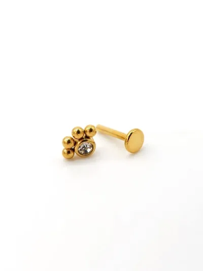 Piercing de acero inoxidable