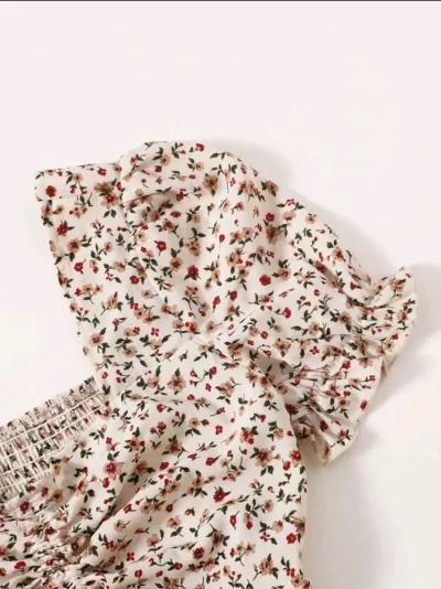 Crop Top floreado