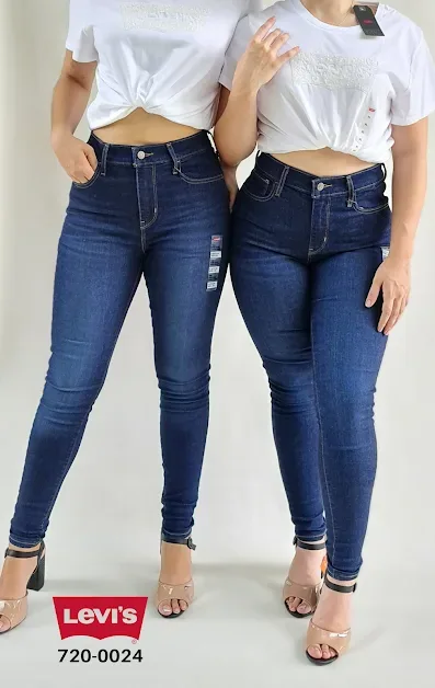 Jeans Levis para dama 720-0024 super skinny