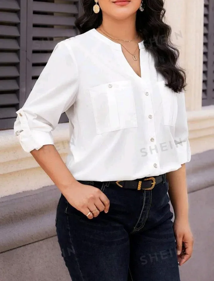 Blusa para dama color blanco