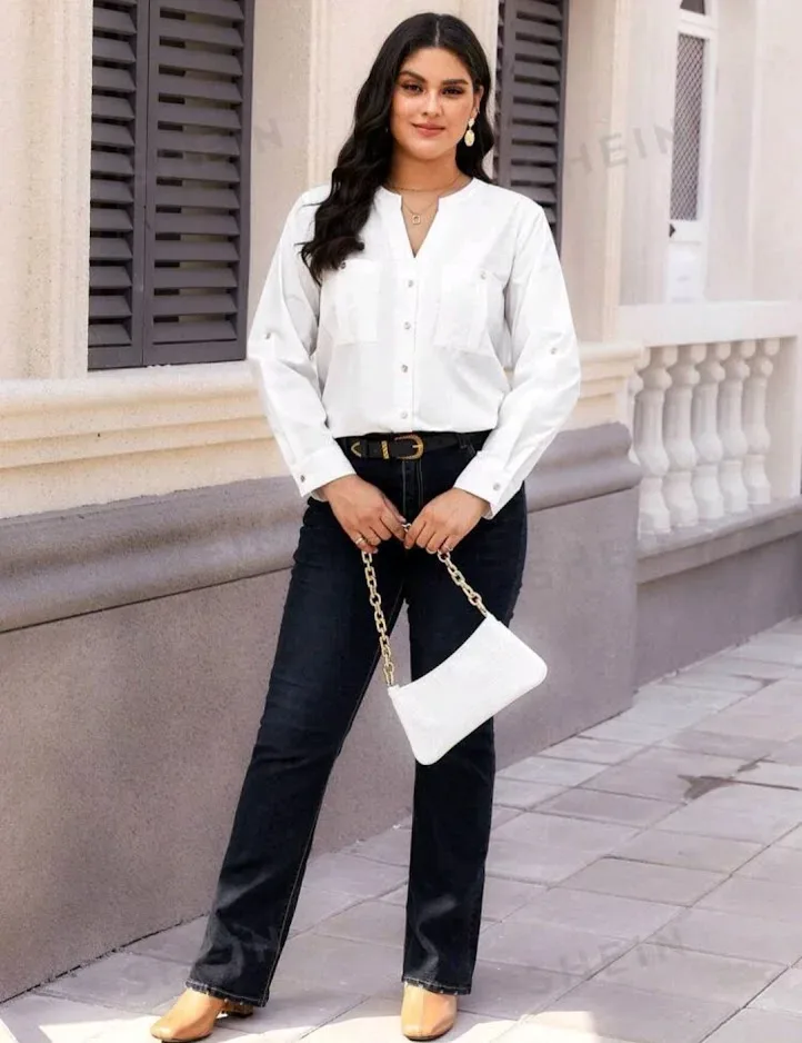 Blusa para dama color blanco