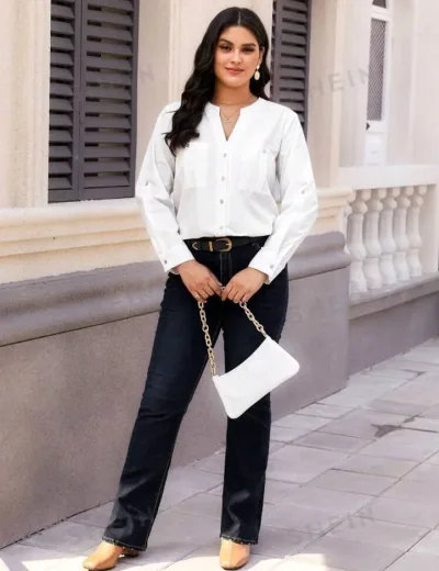 Blusa para dama color blanco