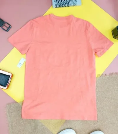 Camiseta GAP para caballero color naranja