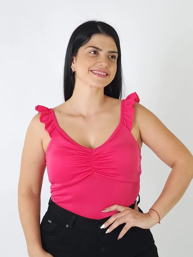 Blusa para dama color fucsia