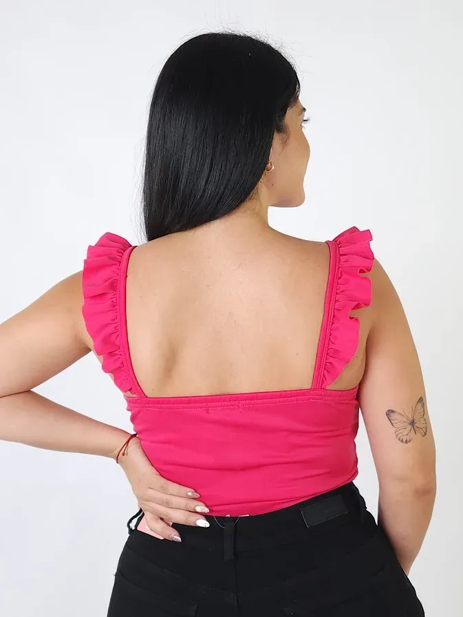 Blusa para dama color fucsia