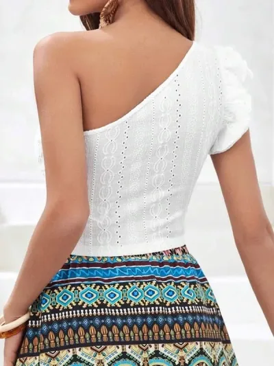 Blusa para dama color blanco