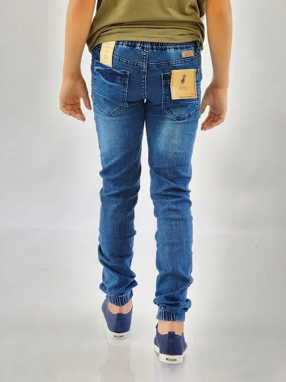 Joggers Cambridge Polo Club para Niño color azul