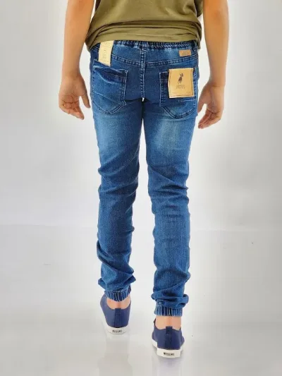 Joggers Cambridge Polo Club para Niño color azul