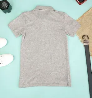 Camiseta Cambrige Polo Club para caballero color gris.