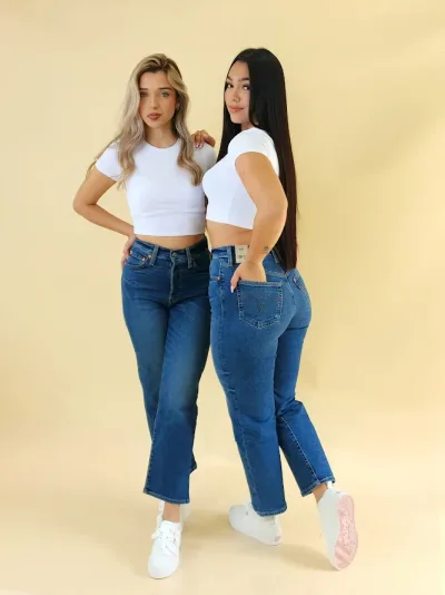 Jeans Levi´s para dama Ribcage 0206
