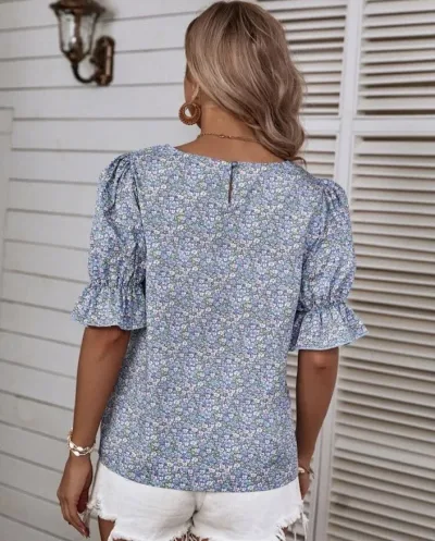 Blusa para dama diseño floral