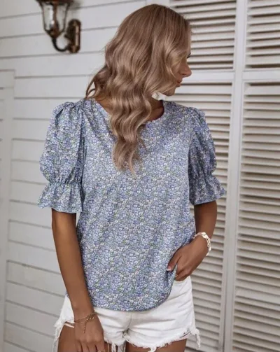 Blusa para dama diseño floral