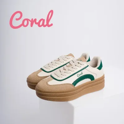 Tenis Coral Naoko  Cream para dama
