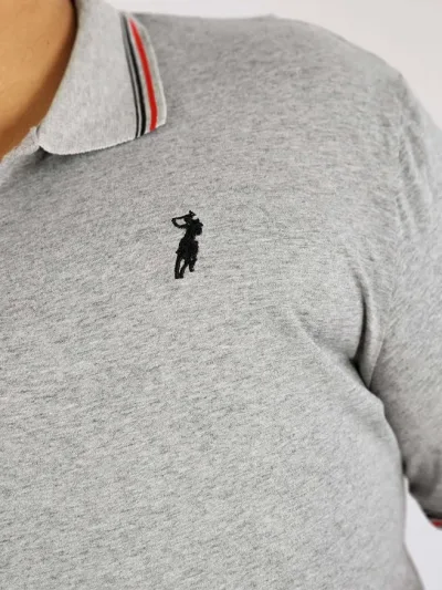 Camiseta Cambrige Polo Club para caballero color Gris.