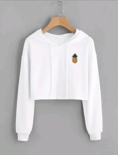 Suéter para dama color blanco detalle de piña