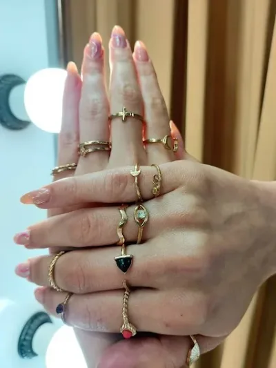 Set de anillos para dama