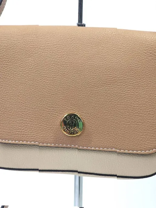 Bolso Tommy Hilfiger para dama color beige