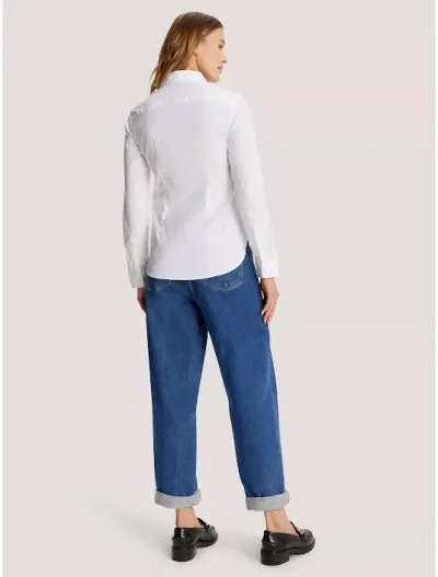Camisa Tommy Hilfiger para dama color blanco