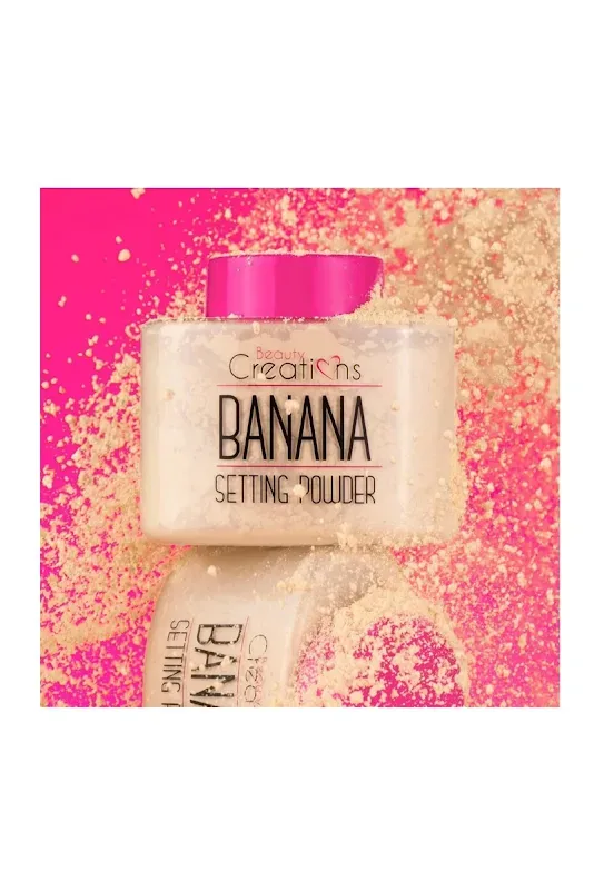 Polvos sueltos Beauty Creations Banana para dama BSP01