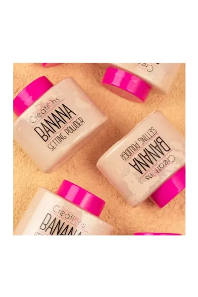 Polvos sueltos Beauty Creations Banana para dama BSP01