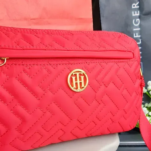 Bolso Tommy Hilfiger para dama color rojo