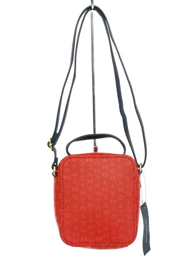 Bolso de hombro Tommy Hilfiger para dama color rojo