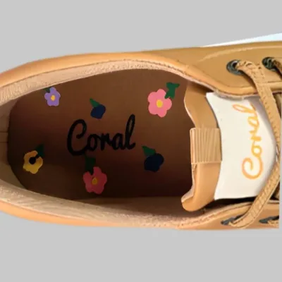 Tenis Coral para dama color camel Kindsay 2 Camel