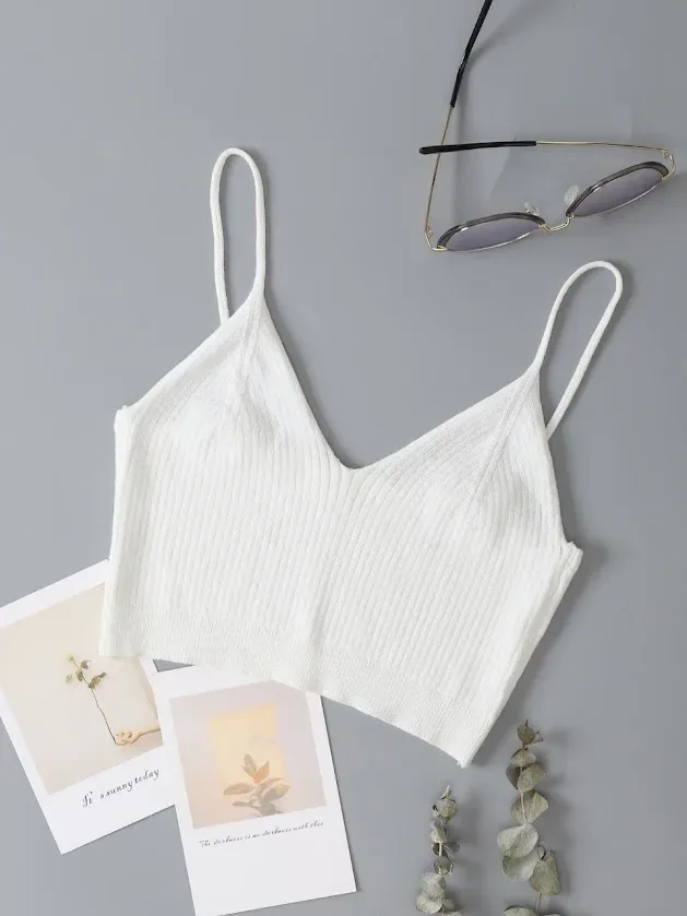 Crop top para Dama color blanco