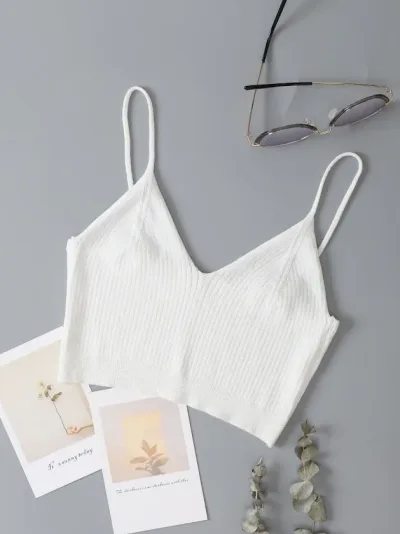 Crop top para Dama color blanco