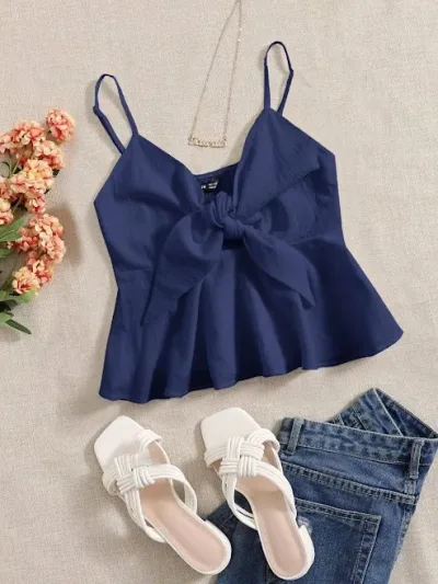 Blusa para dama color azul