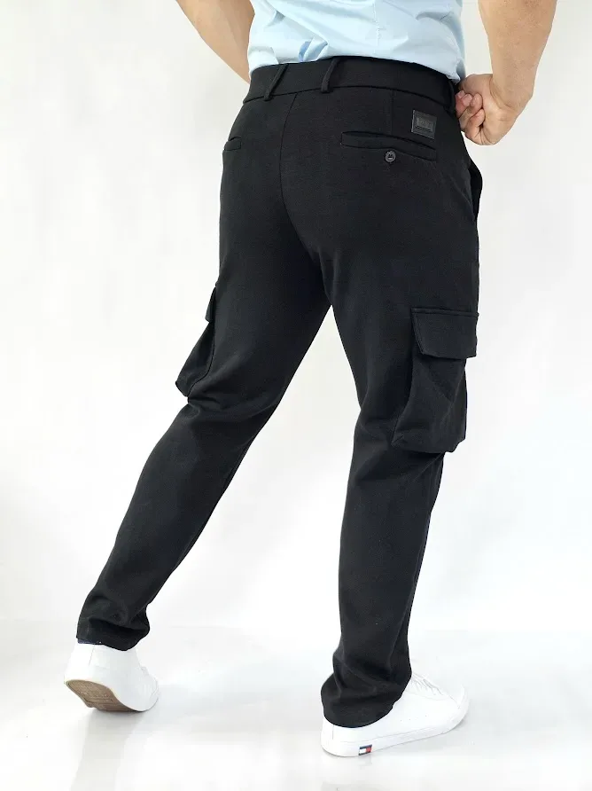 Pantalón HUmmer tipo cargo para caballero H242014-171BK