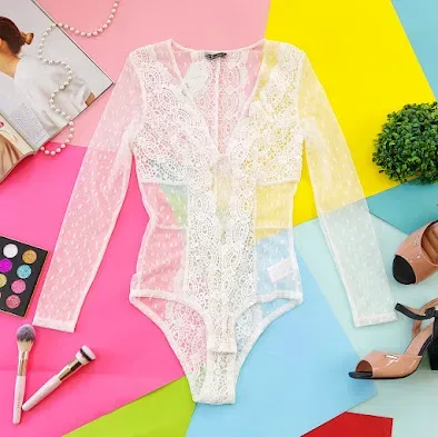 Body para dama color balnco