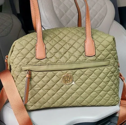 Bolso Tommy Hilfiger para dama color verde