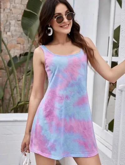 Vestido para dama Tie Dye