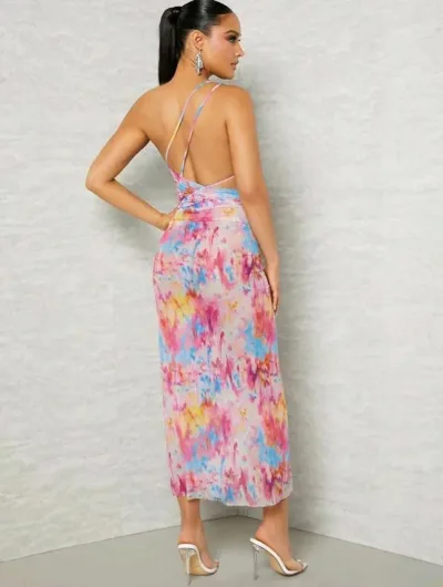 Vestido para dama tie dye