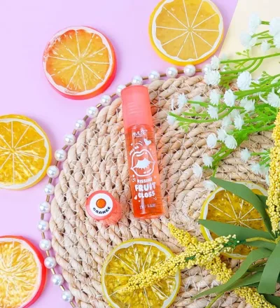 Gloss Amuse para dama sabor naranja