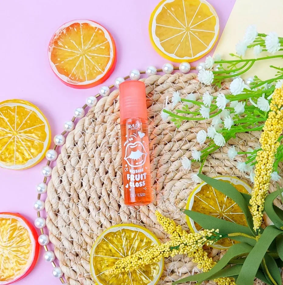 Gloss Amuse para dama sabor naranja