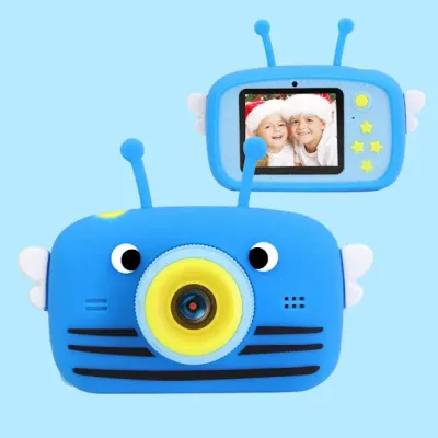 Cámara de video y fotográfia con diseño de abeja