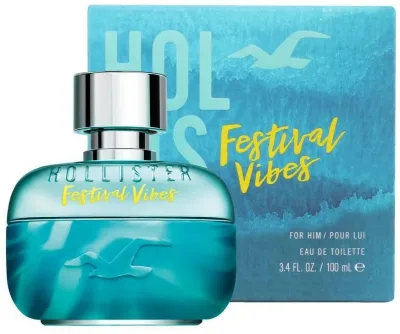 Perfume  Hollister Festival Vibes para caballero