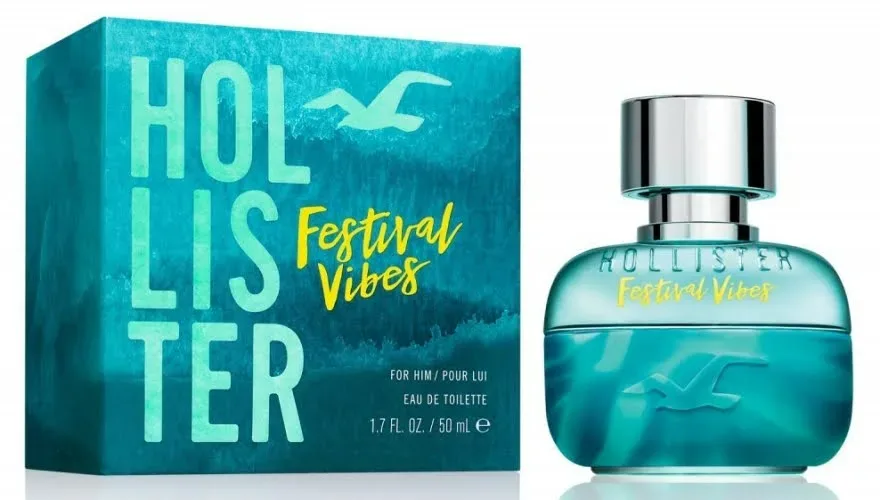 Perfume  Hollister Festival Vibes para caballero