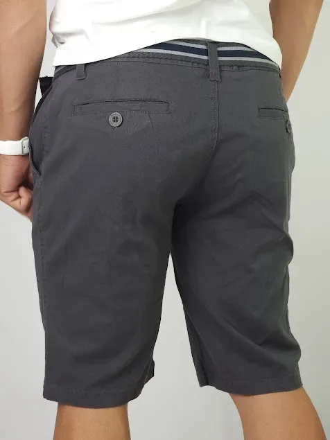 Short Cambridge Polo Club para caballero color gris