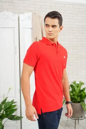 Camiseta Aeropostale para caballero color rojo