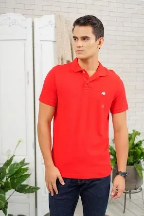 Camiseta Aeropostale para caballero color rojo