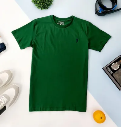 Camiseta Cambrige Polo Club para Caballero color verde oscuro